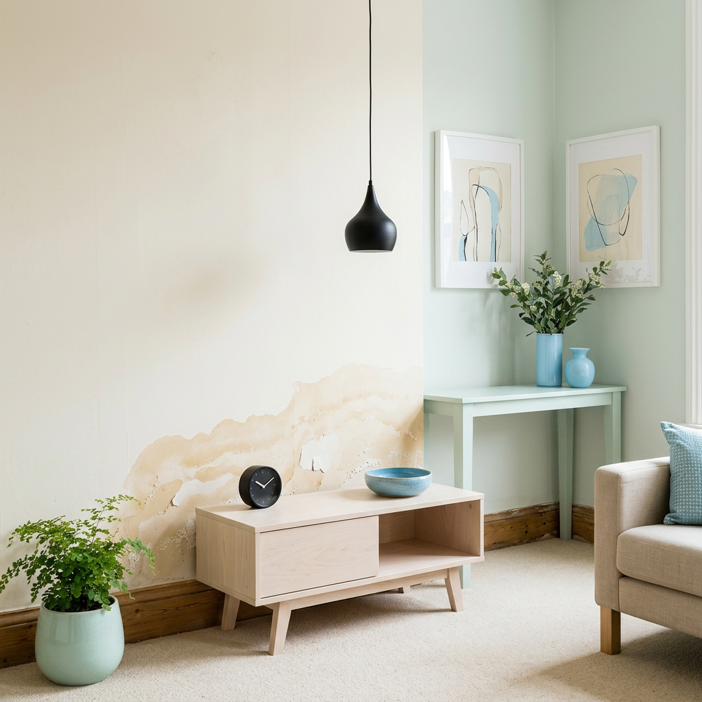 Daños por humedad en zócalo